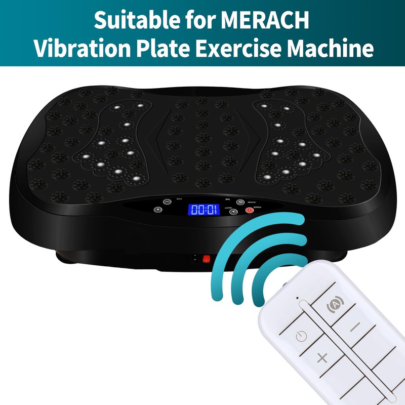 TCNOUMT New Replacement Remote Control for Merach Vibration Plate Exercise