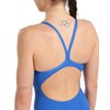 ARENA Women's Standard Performance Marbled Sports Swimsuit Light Drop Back