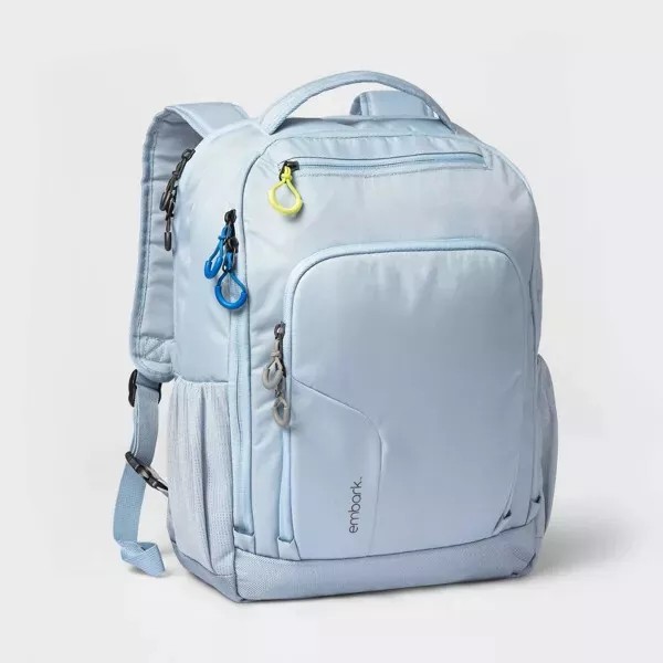 Blue LOT OF 10 Adaptive 17" Backpack Sky Blue -