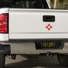 Red Zia Stickers: Two Sticker Set: 3 x 3 inch