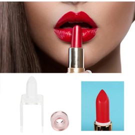 Tubo de lápiz labial aspiradora para bricolaje, lápices labiales caseros, diseño simple ABS + material de silicona para lápiz labial DIY juego de herramientas de fabricación