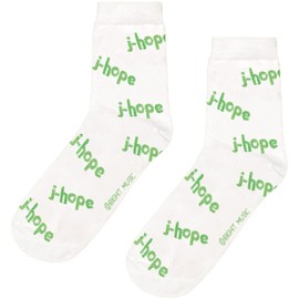 TinyTAN KPOP Merchandise - Calcetines con licencia oficial de K-POP para niñas y mujeres, Nombre: J-hope, Talla única