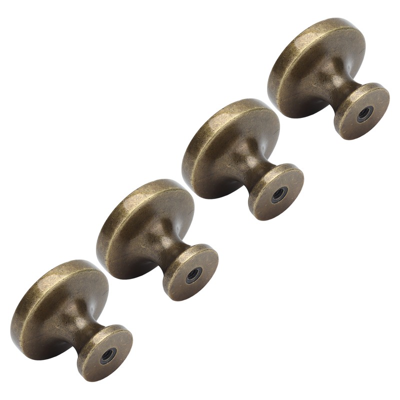 4Set Lion Head Zinc Alloy Cabinet Door Handle Modern Antique
