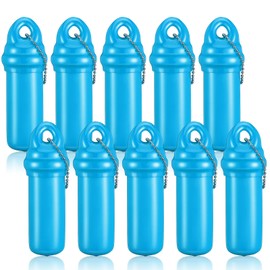 VioraWhite 10 Pcs Floating Keychain Accessories Key Holder Colorful Safety Boat Key Float for Fishing Boating Sailing(Blue)