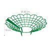 Relaxdays Strawberry Ripper, Set of 6, Snail Protection, Strawberries, Plastic,
