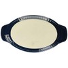 Delish Kitchen L-1892 Pearl Metal Deep Oval Plate, Navy, 8.7