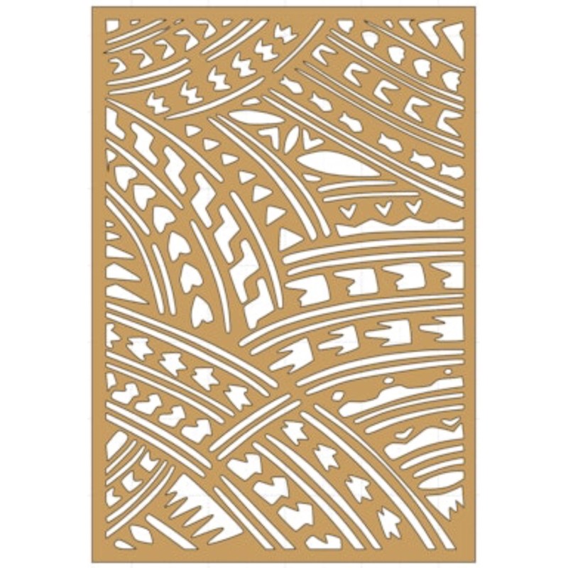 Samoan Traditional Fabric Stencil