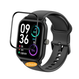 Frgnie Screen Protector For IDW13 Smartwatch 1.8” (3Pack) 3D Curved Full Cover Compatible with Woneligo/Gydom/IFMDA/IOWODO W13 Fitness Watch