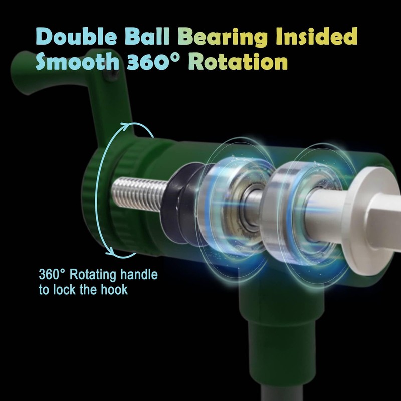 Riverruns N6201 II Generation Rotary Fly Tying Vise 360 Degree