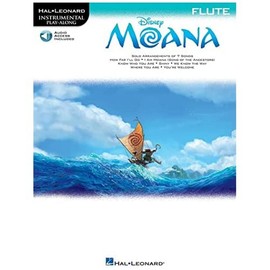 Moana - Instrumental Solos for Flute (Book/Online Audio) (Hal Leonard Instrumental Play-along)