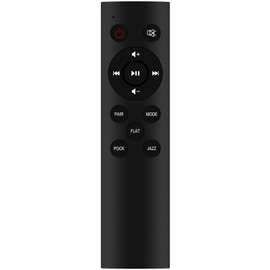 AIDITIYMI Soundbar Remote Commander Replacement Compatible with Majority Bowfell Bow-BAR-BLK Compact Sound Bar Speaker Home Theater System