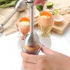 Egg Cutters, Egg Opener Durable Stainless Steel Egg Cutter Convenient