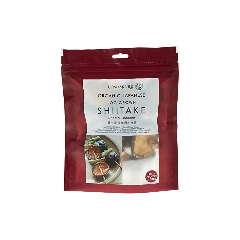 Clearspring Organic Shiitake mushrooms 40g