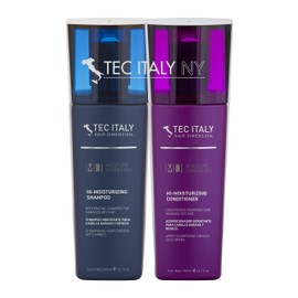 Tec Italy Hi Moisturizing Rehydrating Shampoo + Conditioner for Damaged Dry Hair