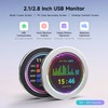 Waveshare 2.8" CPU/GPU Cooler Round LCD Display, AIO Computer Temp