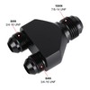 Podavelle 10AN Male to Parallel Dual 8AN 8AN Male Y