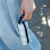 HUS. All Weather Check Folding Umbrella, For Both Sun and