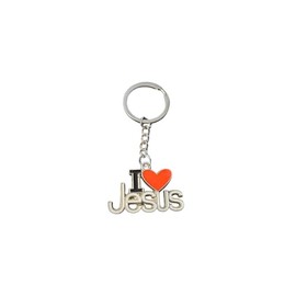 Christian Keychain Jesus Inspirational Keychains Motivational Key Chains Cross keychain Bible Verse Keychain (I Heart Jesus)