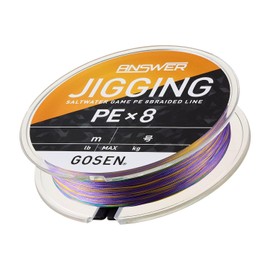 Gosen Anser Jigging PEx8 400m Multicolor ‎16LB (0.8)