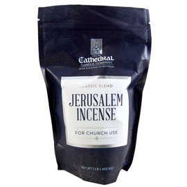 Cathedral Candle Company High Grade Jerusalem Incense for Church Use, 1 LB Box
