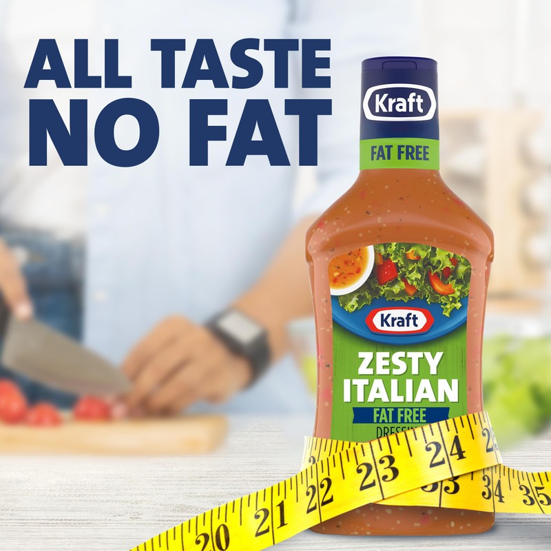 Kraft Zesty Italian Fat Free Salad Dressing (16 fl oz