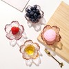 WHJY 8 pack Cute Sauce Dishes Glass Dish Set for
