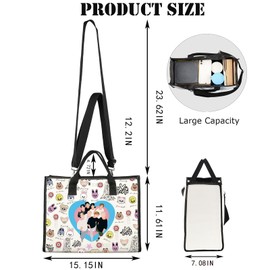 MYSOMY K-Pop SKZ Crossbody Bag - K-Pop SKZ Travel Purse & Shoulder Bag, Lovestay Tg1 Uk1