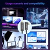 Fiber Optic USB C Cable Right Angle(50ft),10Gbps High Speed Data