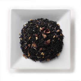 Mahamosa Decaf Black Tea and Filter Set: 2 oz Mango Tropical Decaf Black Tea, 100 Loose Leaf Tea Filters (Bundle- 2 items)