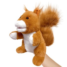 Puppet Muppet Puppet Puppet Doll Hand Puppet Finger Puppet Ventriloquist Doll Mouth Moving (lis)