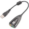 USB 2.0 External Audio Adapter, 7.1 Stereo Sound Card Dynamic