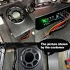 litillbuly 10 Inch 800W Car Subwoofer,Slim Under Seat Car Subwoofer