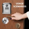 Pack of 2 Key Safe with Number Code Key Safe