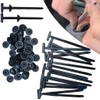 Brida Para Cables Negra,Brida Para Cables Pequeña de Nylon, 14,5