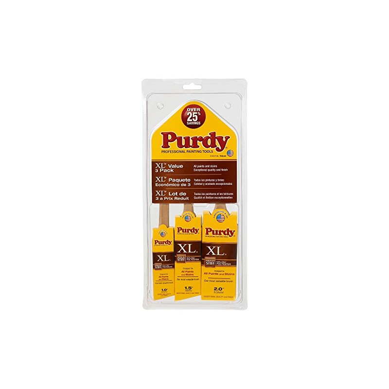 Purdy 140853100 - Pincel extragrande (3 unidades)