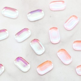 Nail Supplies Aurora Glass Beads Ice Charms Stones Uruuru Nail 2 Types / 네일재료 오로라 유리알 얼음파츠 스톤 우루우루네일 2종