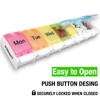 PILLBOX7 Monday to Sunday Pill Box Tablet Organiser. Pill Boxes