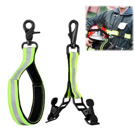 Katyjun Fire Brigade Glove Holder, Pack of 2 Glove Holder with Hiking Buckle, Glove Holder, Fire Brigade Glove Holder for Hanging Gloves, Protective Helmets, Towels