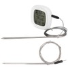 Touch Screen Digital Barbecue Thermometer with Timing Function Kitchen Cooking