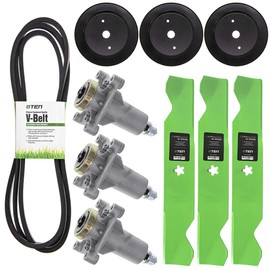 8TEN Blade Spindle Rebuild Kit for Husqvarna YTH2454 LGT2654 LGT2554 GTH 2654 187292 153535 187256 196103