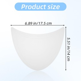 YUXIANLB 20PCS Plastic Shoe Tree Inserts,Shoe Shaper for Sports Shoes Leater, Clear Shoes Shaper Keeper for Unisex, Crease Protector, Flexible Shoetree Shapers Stretcher,Adjustable Boot Shapers Holder