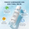 Tónico Aha Bha Niacinamida Exfoliante Minimiza Poros 200ml