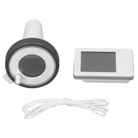 Wireless Solar Pool Temperature Meter High Accuracy IPX8 Waterproof LCD Display Digital Floating Temperature Detector
