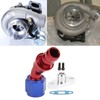 AN10 Turbo Oil Return Drain Flange 45 Degree Replacement for