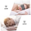 BIUDECO Weighted Cotton Eye Mask Comfortable Dual Use Blackout Sleep