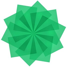 10 Pieces Christmas Gel Filter - Transparent Green Correction Lighting Gel Filter 8.5 x 11-Inches Gel Light Filter Plastic Film Sheet