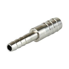 Quickun 1/2" to 5/16" Barb Reducer Hose ID Reducing Barbed Splicer, Round Union Fitting Intersection/Split Water/Fuel/Air