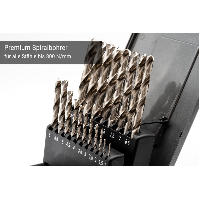 BaerCoil BAER HSSG Spiral Drill Bit Set (0.5 mm Rending)