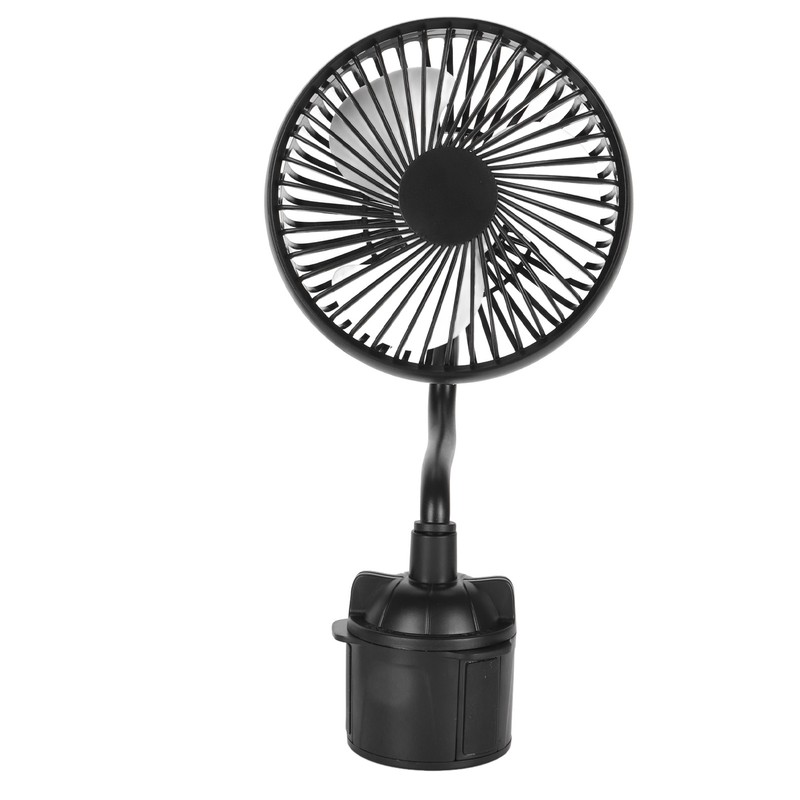Car Fan Powerful Low Noise 3 Speeds Adjustable Portable USB