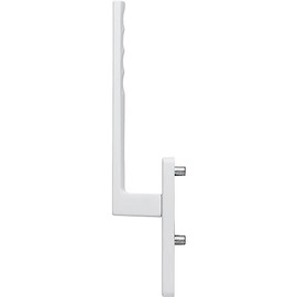 Hoppe TOULON Lifting Sliding Door Handle Outside PZ, Length 253, Aluminium White